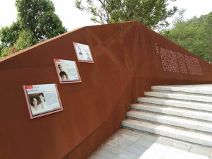 抚宁耐候钢挡土墙
